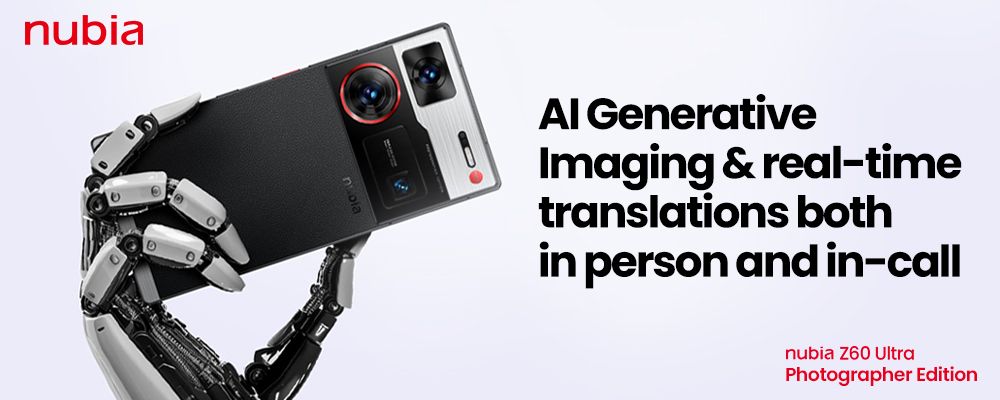 NUBIA Z60 ULTRA PHOTOGRAPHER EDITION - BANNER - ALEZAY KUWAIT