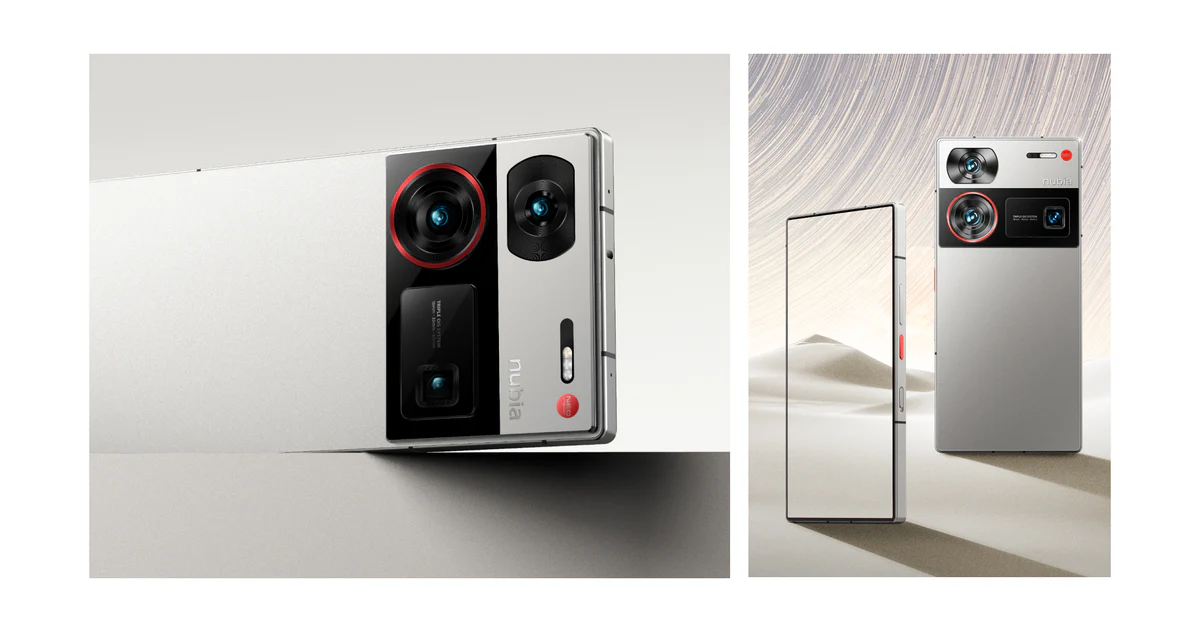 NUBIA Z60 ULTRA - SILVER BANNER - ALEZAY KUWAIT