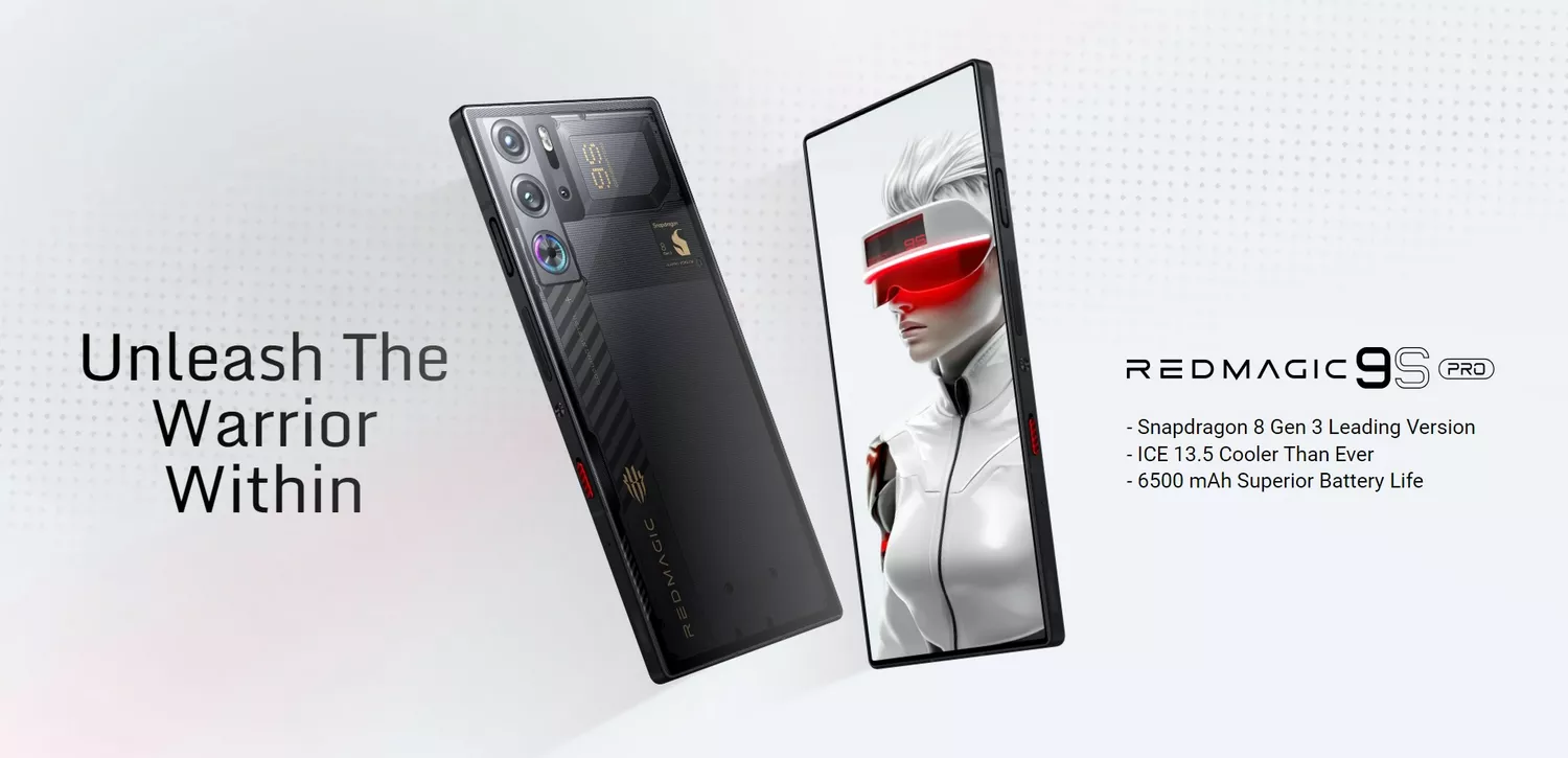 REDMAGIC 9S PRO - CYCLONE - BANNER - GAMING PHONE - ALEZAY KUWAIT
