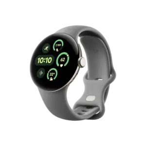 Google Pixel Watch 3 - 41mm - Champagne Gold Aluminum Case Hazel Active Band - Alezay Kuwait - Google Kuwait