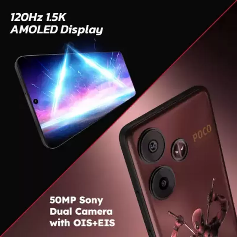 POCO F6 DEADPOOL EDITION 5G - LIMITED EDITION - SPECS - ALEZAY KUWAIT