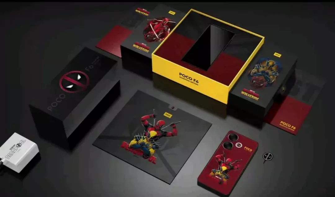 POCO F6 DEADPOOL EDITION 5G - LIMITED EDITION - UNBOXING - ALEZAY KUWAIT