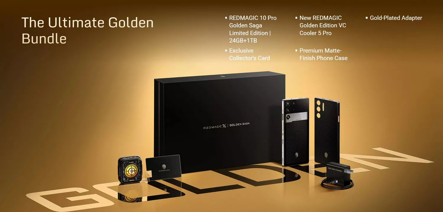 REDMAGIC 10 Pro Golden Saga Limited Edition - Description - ALEZAY KUWAIT - REDMAGIC KUWAIT