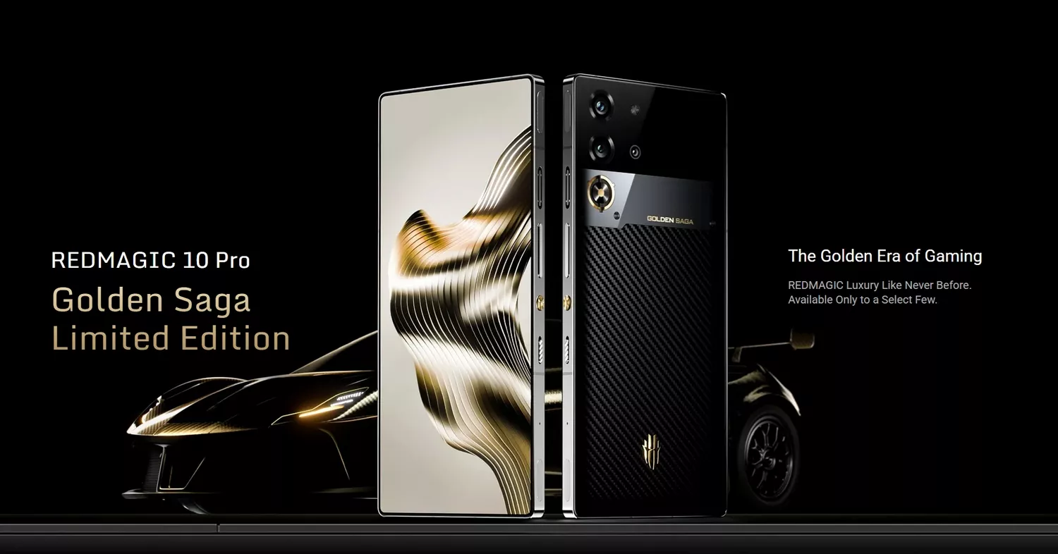 REDMAGIC 10 Pro Golden Saga Limited Edition - Main Banner - ALEZAY KUWAIT - REDMAGIC KUWAIT