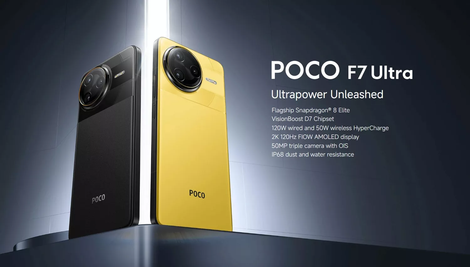 POCO F7 PRO - SNAPDRAGON 8 ELITE - BANNER - ALEZAY KUWAIT - POCO KUWAIT