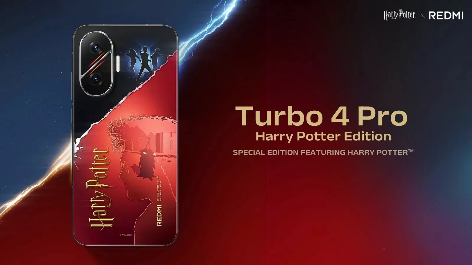 REDMI Turbo 4 Pro Harry Potter Edition - Banner - Alezay Kuwait - Xiaomi Kuwait