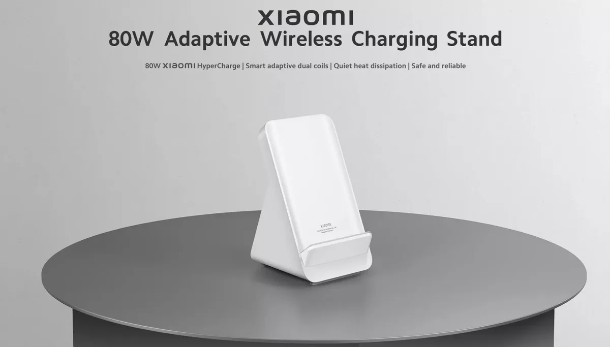 Xiaomi 80W Adaptive Wireless Charging Stand - Alezay Kuwait - Xiaomi Kuwait
