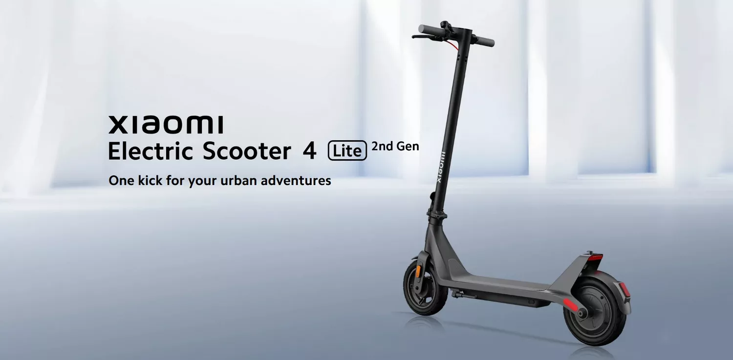 Xiaomi Electric Scooter 4 Lite 2nd Generation - Description - Alezay Kuwait - Xiaomi Kuwait 