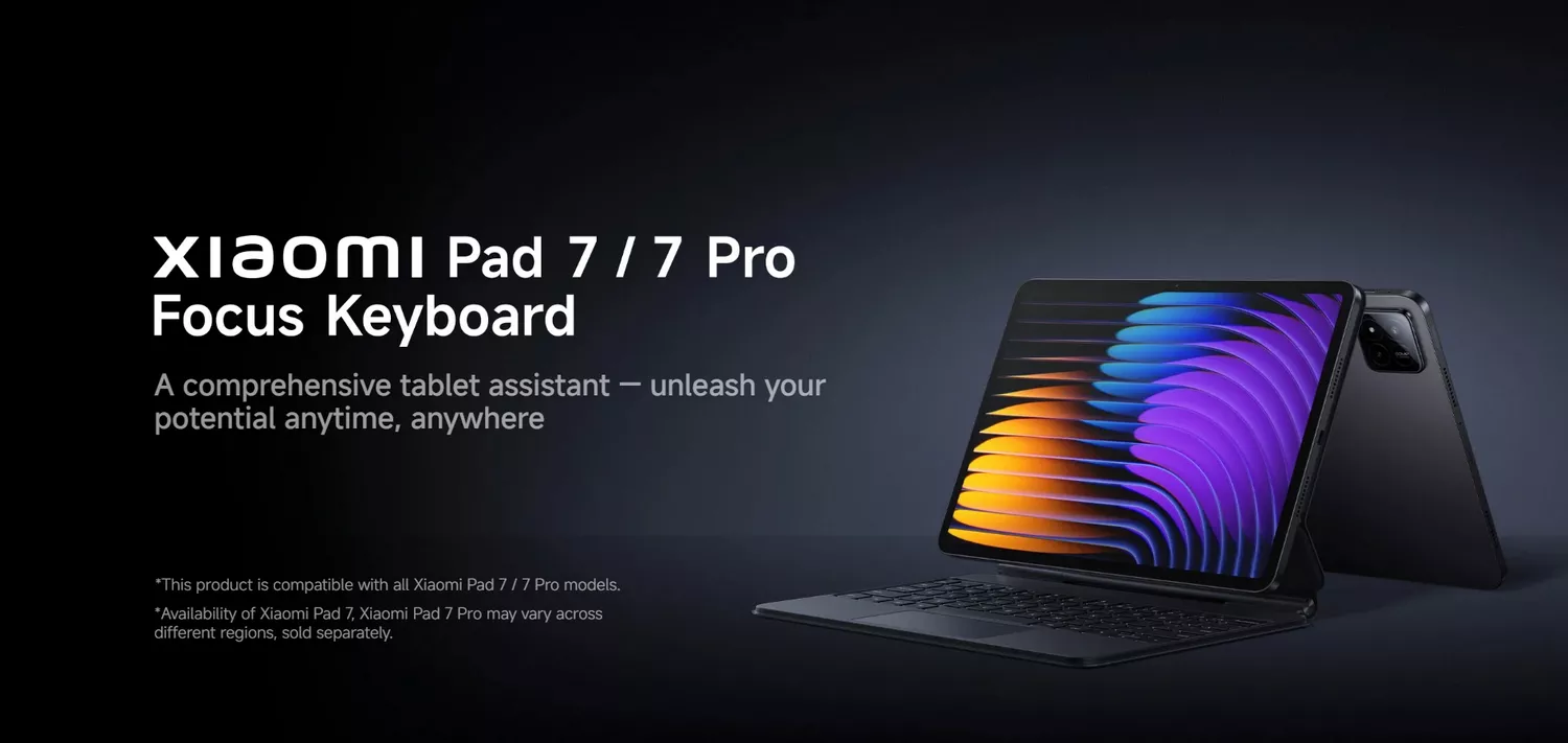 Xiaomi Pad 7 Pro Focus Keyboard (Official) - Banner - Alezay Kuwait - Xiaomi Kuwait