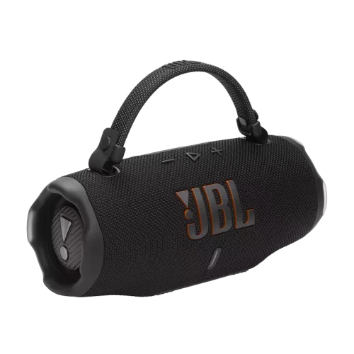 JBL CHARGE 6 Portable Waterproof Speaker with Powerbank - Black - Alezay Kuwait - JBL Kuwait