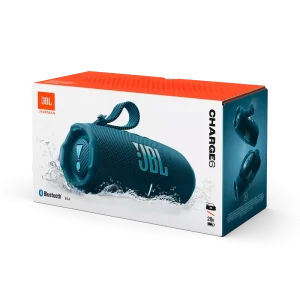 JBL CHARGE 6 Portable Waterproof Speaker with Powerbank - Blue - Alezay Kuwait - JBL Kuwait