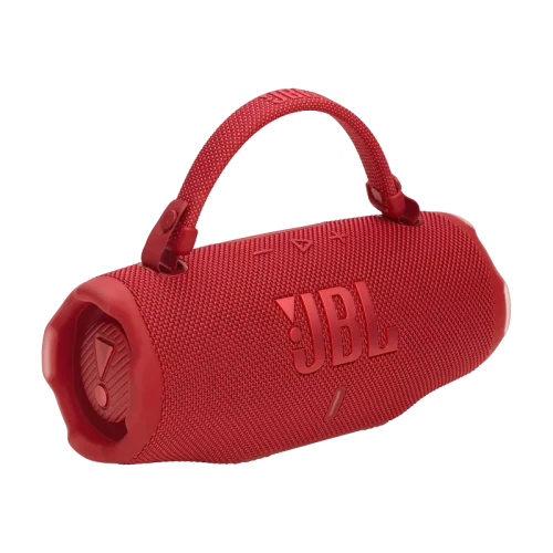 JBL CHARGE 6 Portable Waterproof Speaker with Powerbank - Red - Alezay Kuwait - JBL Kuwait