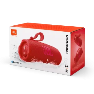 JBL CHARGE 6 Portable Waterproof Speaker with Powerbank - Red - Alezay Kuwait - JBL Kuwait