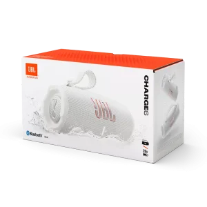 JBL CHARGE 6 Portable Waterproof Speaker with Powerbank - White - Alezay Kuwait - JBL Kuwait
