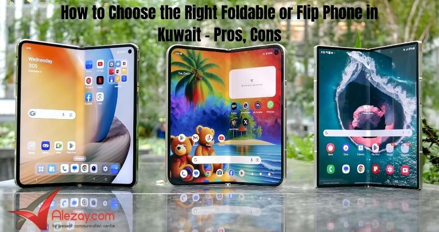Choose the Right Foldable or Flip Phone in Kuwait - Alezay