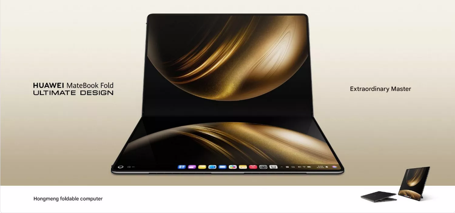 Huawei Matebook Fold Ultimate Design Foldable Laptop - Banner - Alezay Kuwait - Huawei Kuwait