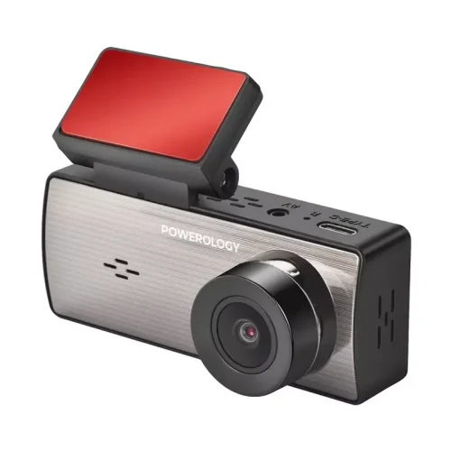 Powerology Dual Recording Dash Camera - Powerology Kuwait - Alezay Kuwait