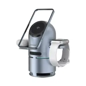 Powerology Qi2 Speaker Charge Station (PWCUQC039) - Alezay Kuwait - Powerology Kuwait