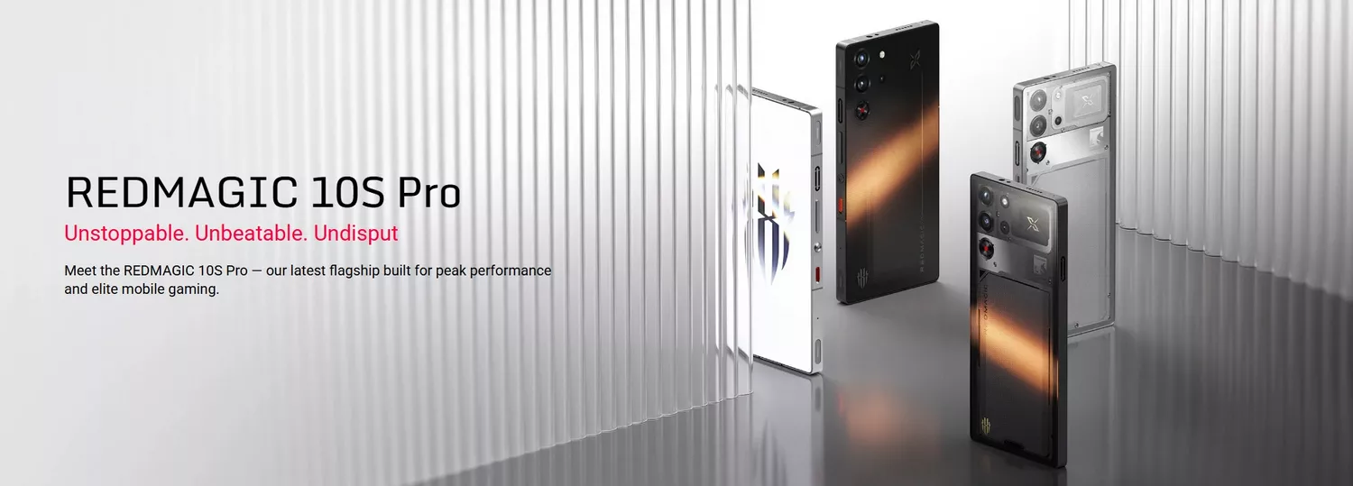 REDMAGIC 10S PRO GAMING PHONE - MAIN BANNER - ALEZAY KUWAIT - REDMAGIC KUWAIT