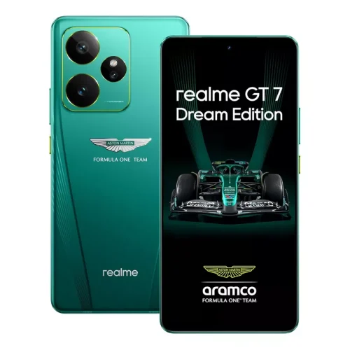 Realme GT 7 Dream Edition Limited Edition - Aston Martin Green - Alezay Kuwait - Realme Kuwait
