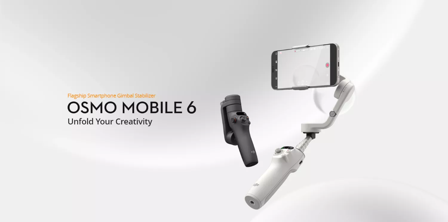 DJI OSMO MOBILE 6 - BANNER - DJI Kuwait - Alezay Kuwait