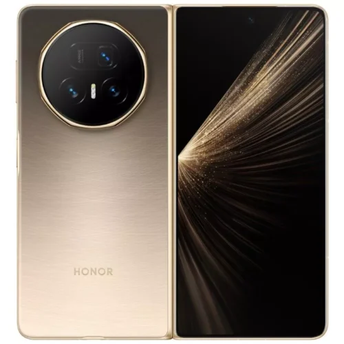 HONOR MAGIC V5 FOLD - DAWN GOLD - ALEZAY KUWAIT - HONOR KUWAIT