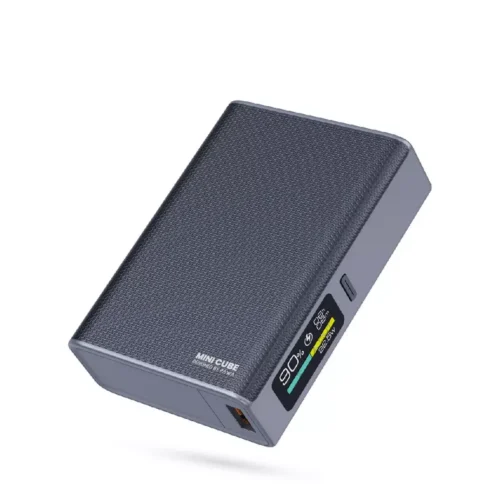 Mini Cube Mini Powerbank With Smart Display - Alezay Kuwait - Pawa Kuwait