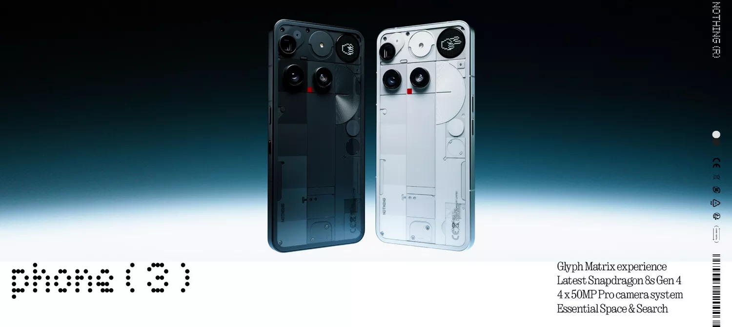 NOTHING PHONE 3 5G - BANNER - ALEZAY KUWAIT - NOTHING KUWAIT