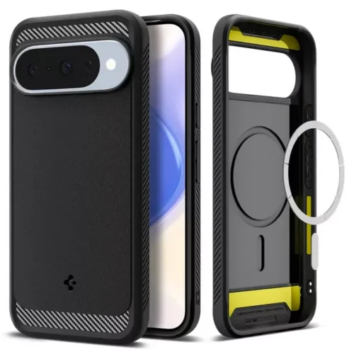 Google Pixel 10 Pro Case Rugged Armor Magfit Spigen - Alezay Kuwait - Spigen Kuwait