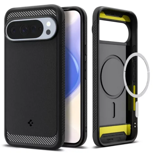 Google Pixel 10 Pro XL Case Rugged Armor Magfit Spigen - Alezay Kuwait - Spigen Kuwait