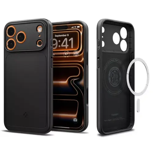 Apple iPhone 17 Pro Max Case Thin Fit Magfit Spigen - Apple iPhone 17 Pro Case Thin Fit Magfit Spigen - Alezay Kuwait - Spigen Kuwait