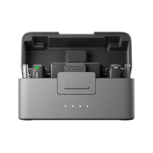 DJI Mic Mini (2 TX + 1 RX + Charging Case) - Wireless Mircrophone - Alezay Kuwait - DJI Kuwait