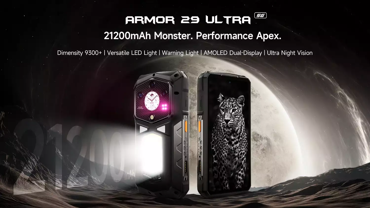 Ulefone Armor 29 Ultra 5G 21200mAh Battery Rugged Phone - Banner - Alezay Kuwait - Ulefone Kuwait