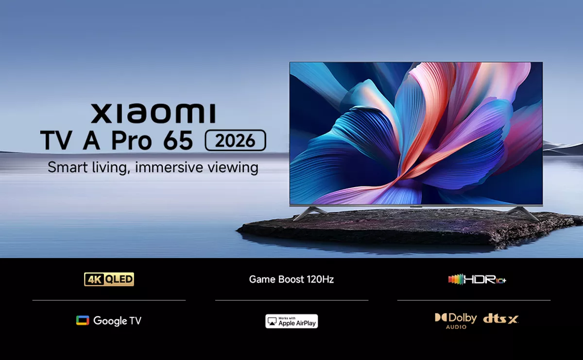 Xiaomi TV A Pro 65 2026 - Google TV - Banner - Alezay Kuwait - Xiaomi Kuwait