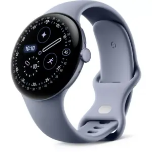 Google Pixel Watch 4 (45mm) - Satin Moonstone case with Moonstone Active Band - Alezay Kuwait - Google Store Kuwait