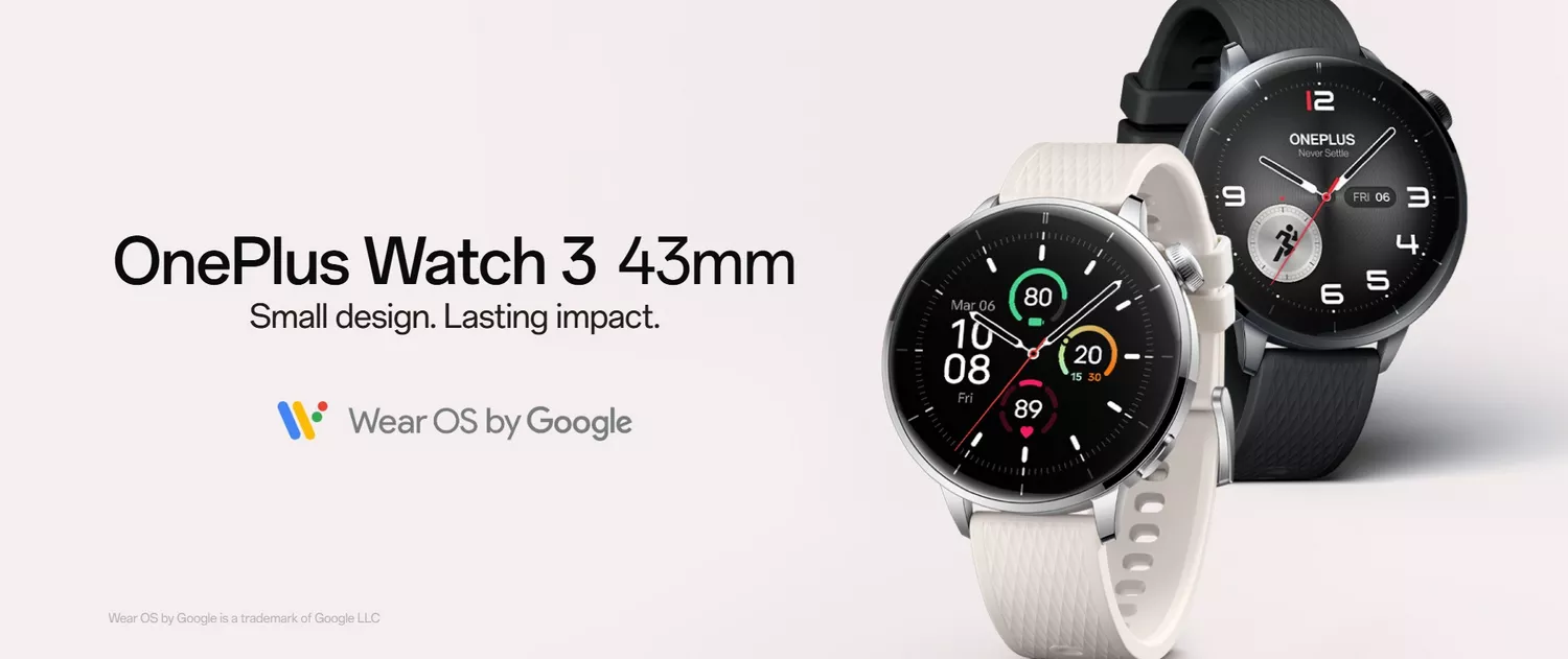ONEPLUS WATCH 3 43MM - BANNER - ONEPLUS KUWAIT - ALEZAY KUWAIT