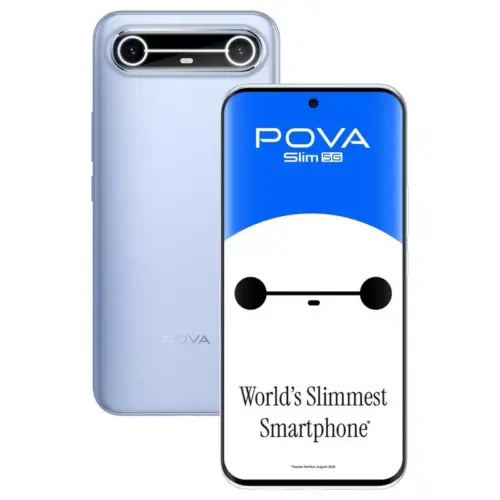TECNO POVA SLIM 5G - SKY BLUE - TECNO KUWAIT - ALEZAY KUWAIT
