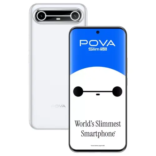 TECNO POVA SLIM 5G - SLIM WHITE - TECNO KUWAIT - ALEZAY KUWAIT