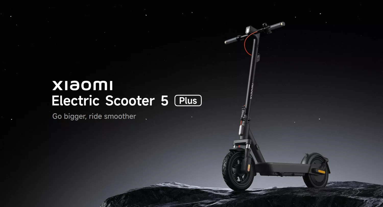 Xiaomi Electric Scooter 5 Plus GL - Banner - Alezay Kuwait - Xiaomi Kuwait