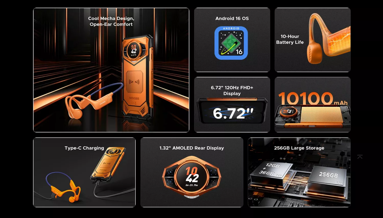 DOOGEE S200 VIP Edition with Headphones - Specs - Alezay Kuwait - DOOGEE Kuwait