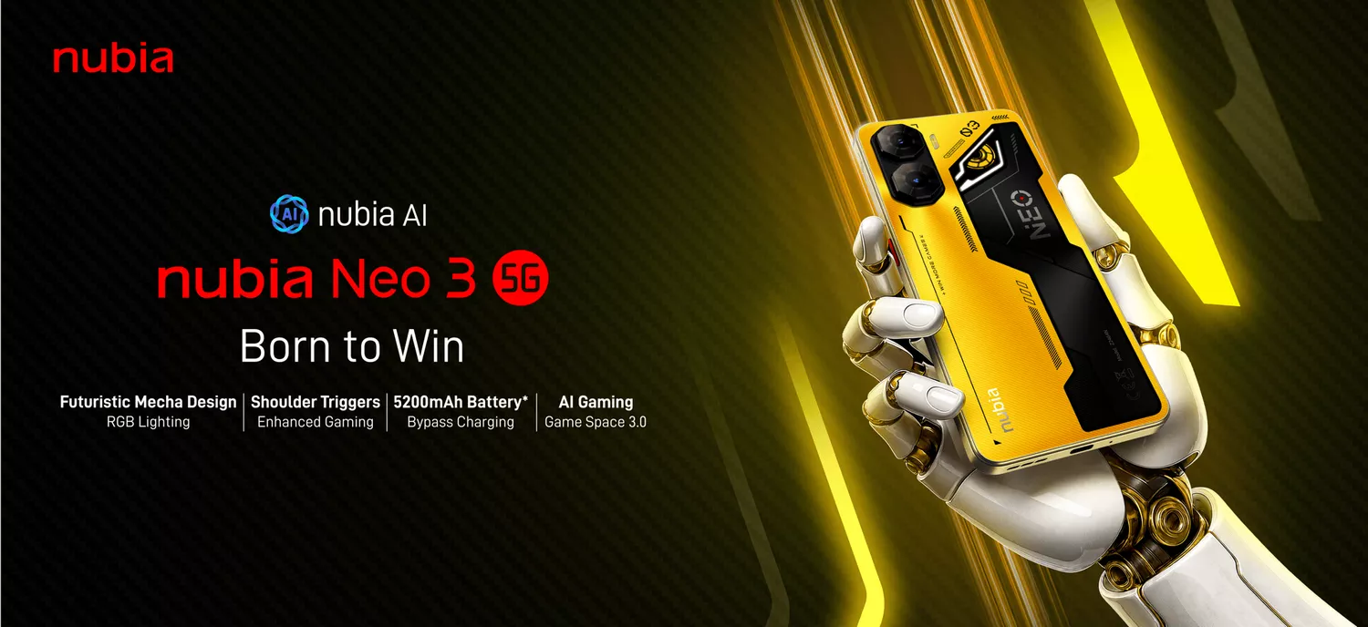 ZTE NUBIA NEO 3 5G - GAMING PHONE - NUBIA KUWAIT - ALEZAY KUWAIT