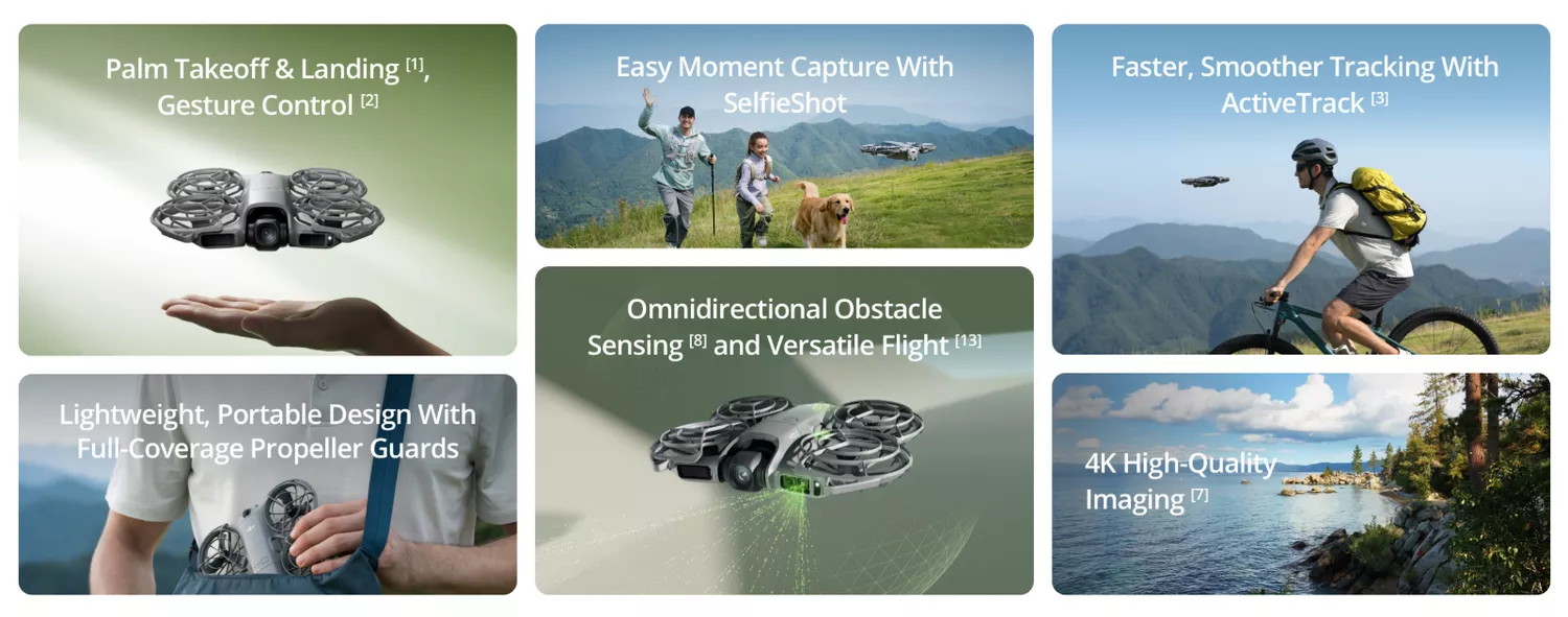 DJI Neo 2 Fly More Combo (Drone Only) - Banner - DJI Drones - Alezay Kuwait