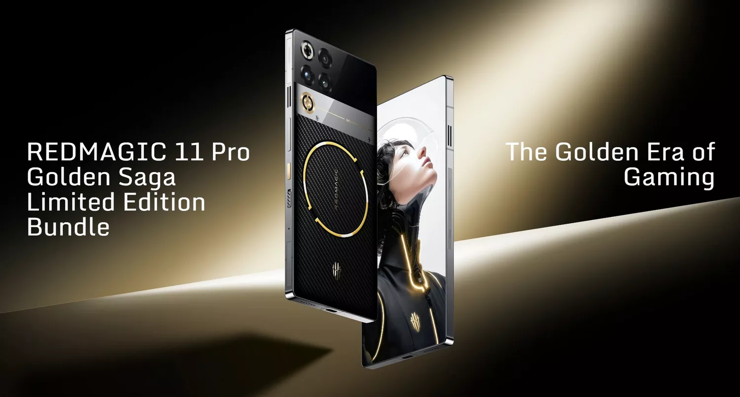 REDMAGIC 11 Pro Golden Saga Limited Edition Bundle - Banner - REDMAGIC Kuwait - Alezay Kuwait