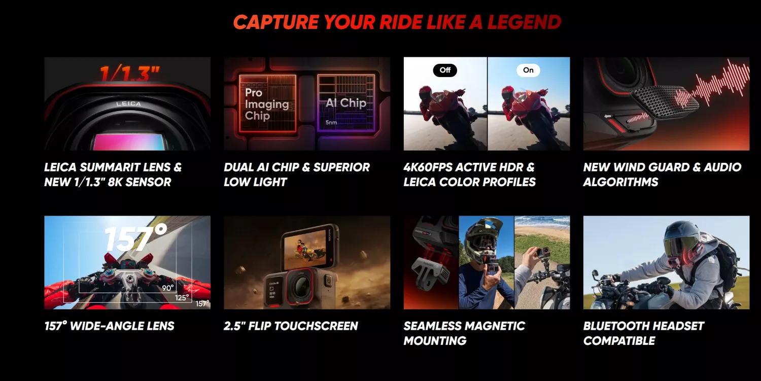 Insta360 Ace Pro 2 MM93 Edition 8K AI-POWDERED ACTION CAMERA - Features - Insta360 Store Kuwait - Alezay Kuwait