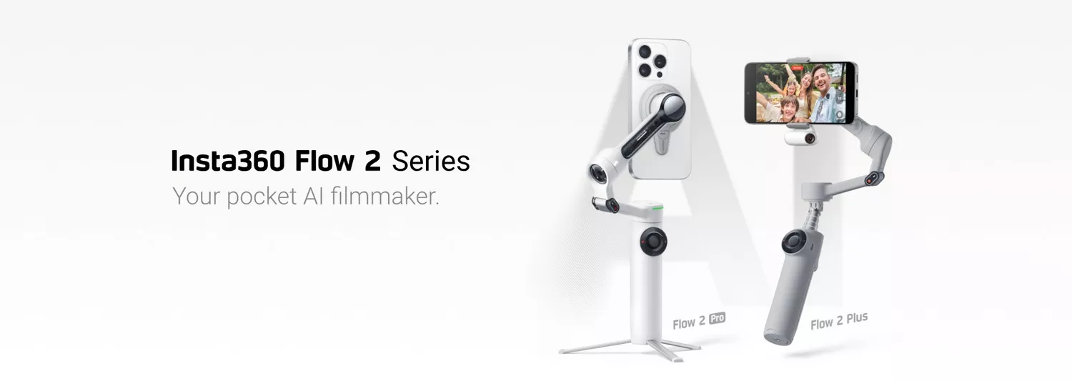 Insta360 Flow 2 Standard Bundle - Insta360 Flow 2 Pro - Banner - Insta360 Kuwait - Alezay Kuwait