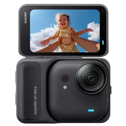 Insta360 GO Ultra Standard Bundle - Midnight Black - Insta360 Store Kuwait - Alezay Kuwait