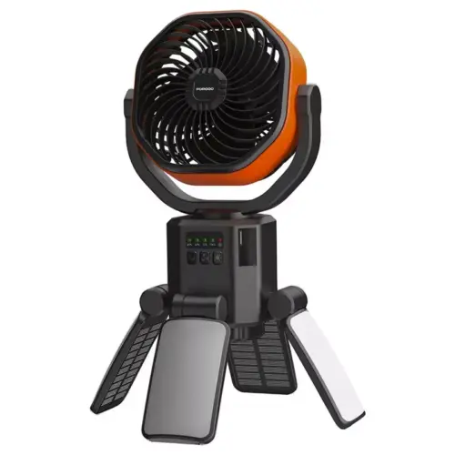 Porodo Lifestyle Suncharge Outdoor Solar Fan - Porodo Kuwait Store - Alezay Kuwait