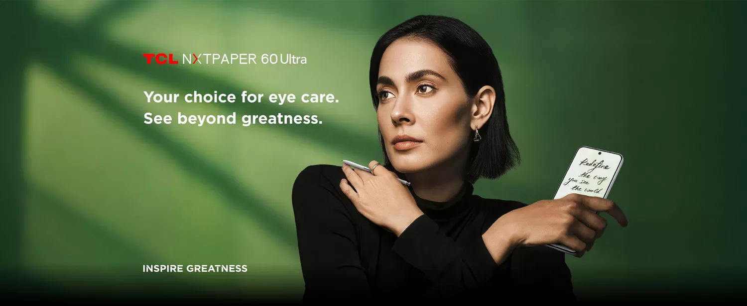 TCL NXTPAPER 60 Ultra - Banner - TCL Kuwait - Alezay Kuwait