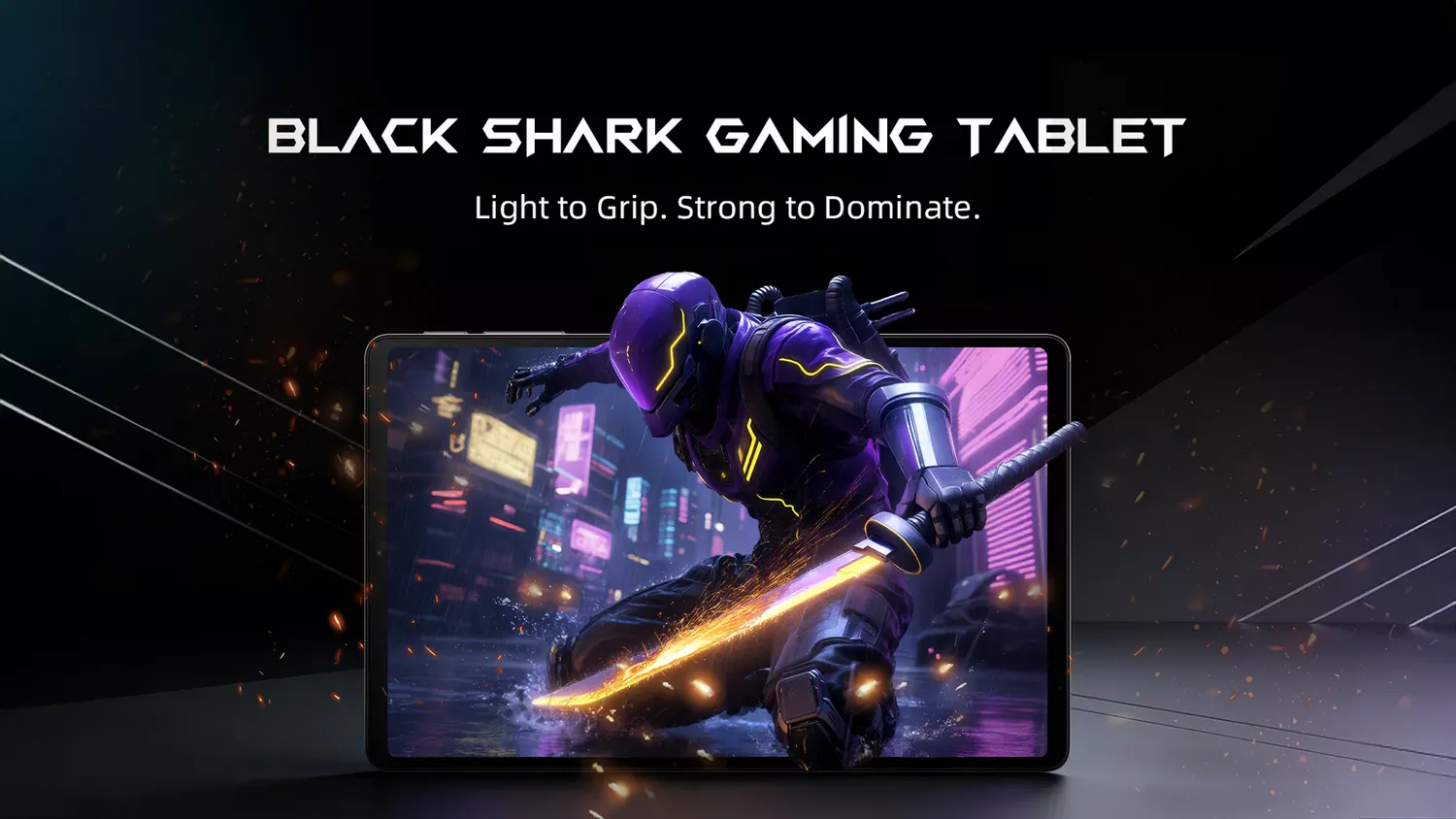 Black Shark Gaming Tablet - Banner - Black Shark Kuwait - Alezay Kuwait