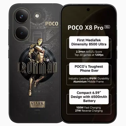 POCO X8 Pro Iron Man Edition - POCO Kuwait - Alezay Kuwait